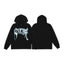 Revenge Black Motion Blue Arch Logo Pullover Hoodie