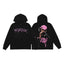 Revenge Pink Carti Smoker Arch Logo Pullover Hoodie