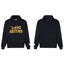 Gallery Dept. Black Logo Hoodie – Inverted Letter Print & Vintage Wash