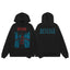 Revenge Black Anatomy Graphic Pullover Hoodie