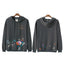 Gallery Dept Paint Splatter Charcoal Hoodie