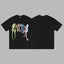 Revenge Multicolor Arch Logo Short Sleeve T-Shirt Black