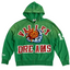 Valley Dreams Sun‑Moon Graphic Zip‑Up Hoodie, Unisex Green Vintage Streetwear Jacket