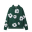 Denim Tears Cotton Wreath Hoodie - Forest Green