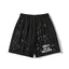 Gallery Dept. Mesh Paint Splatter Athletic Shorts - Black