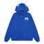 Revenge Gothic Arch Logo Zip-Up Hoodie - Royal Blue
