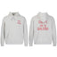 Gallery Dept Dept de la Galerie Grey Hoodie Red Print