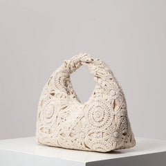 Lora Handwoven Floral Bag