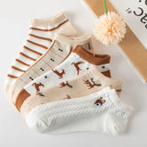 Woodland Knit Ankle Socks