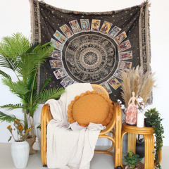 Tarot Deck Woven Tapestry/Throw