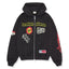 Broken Planet Zip Up Hoodie Performance Soot Black