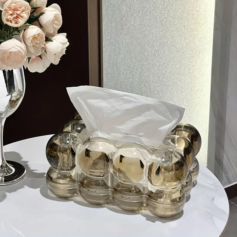 Celeste Acrylic Tissue Box