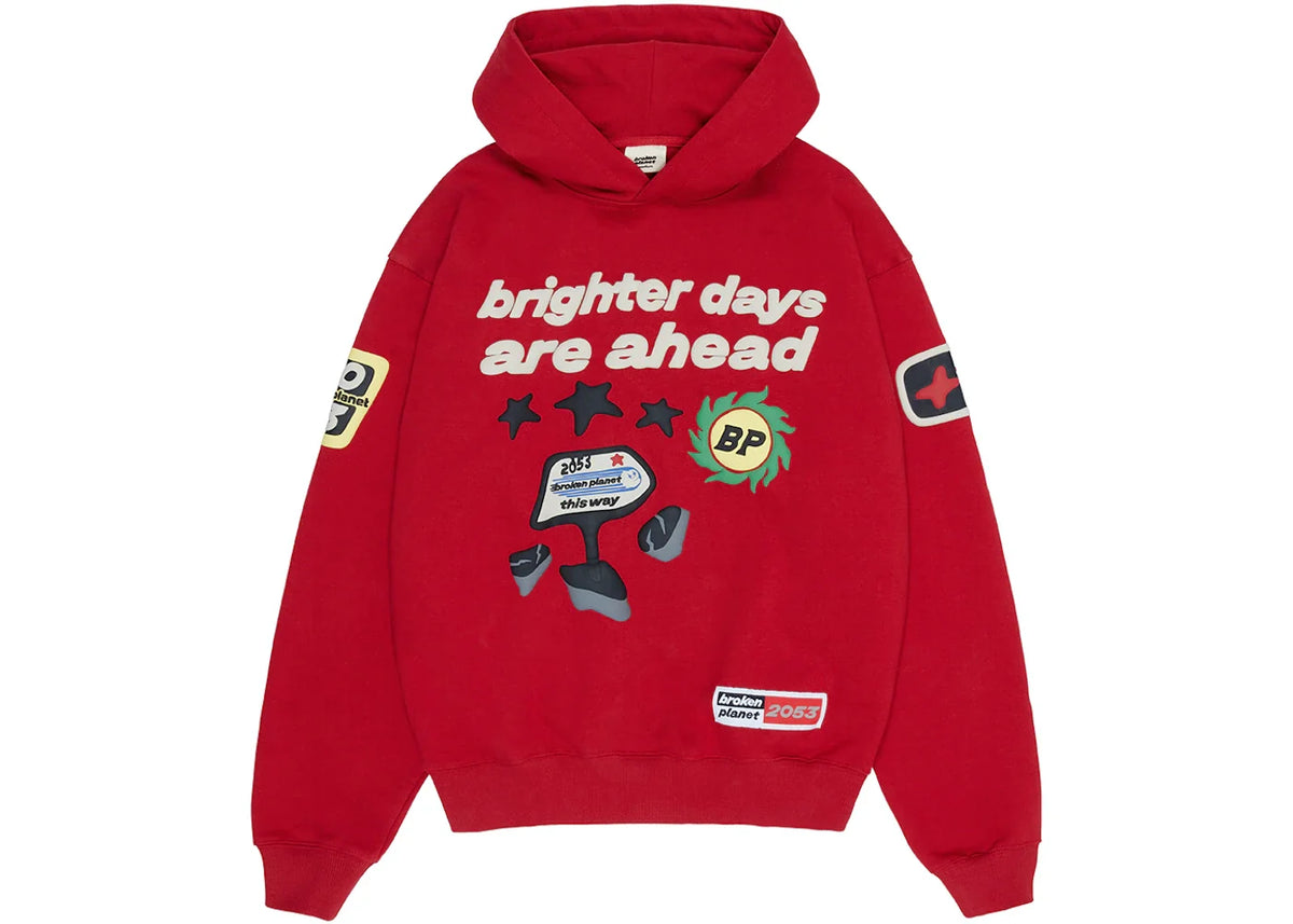 Broken Planet Market Brighter Days Are Ahead Hoodie