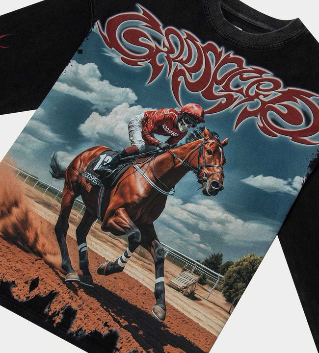 Godspeed Thorough L/S Tee Black Wash Hover Image