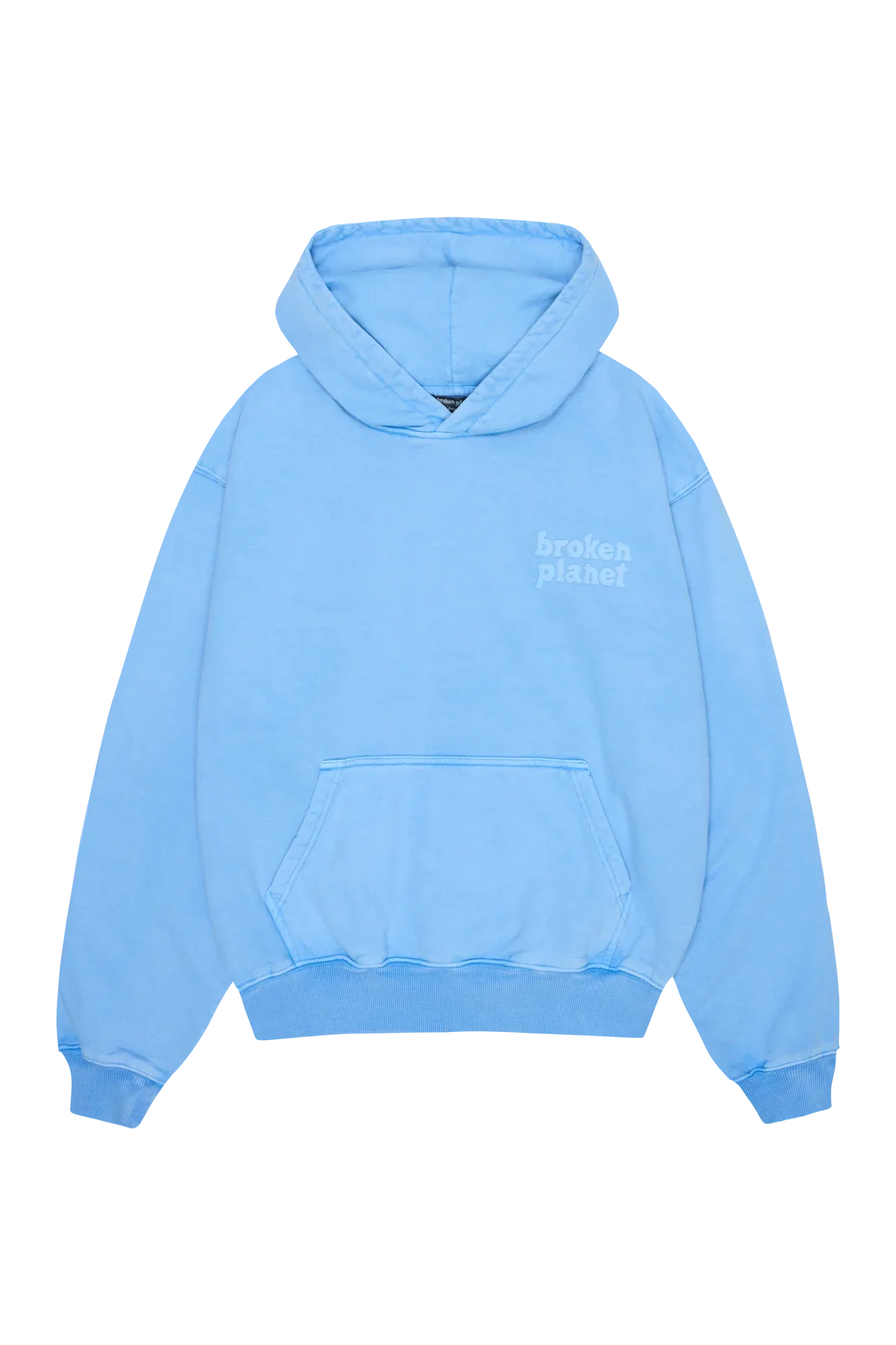 Broken Planet Market Basics Hoodie Washed Light Blue