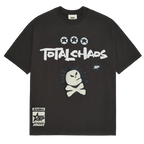BROKEN PLANET MARKET 'TOTAL CHAOS' TEE (SOOT BLACK)