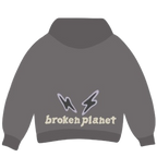 BROKEN PLANET MARKET 'FIND YOUR BALANCE' HOODIE (ASH GREY)