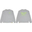Gallery Dept. Hollywood Logo Long Sleeve T-Shirt - Light Grey/Neon Yellow