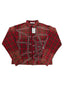 Vale Red Plaid Rhinestone Embellished Flannel Shirt