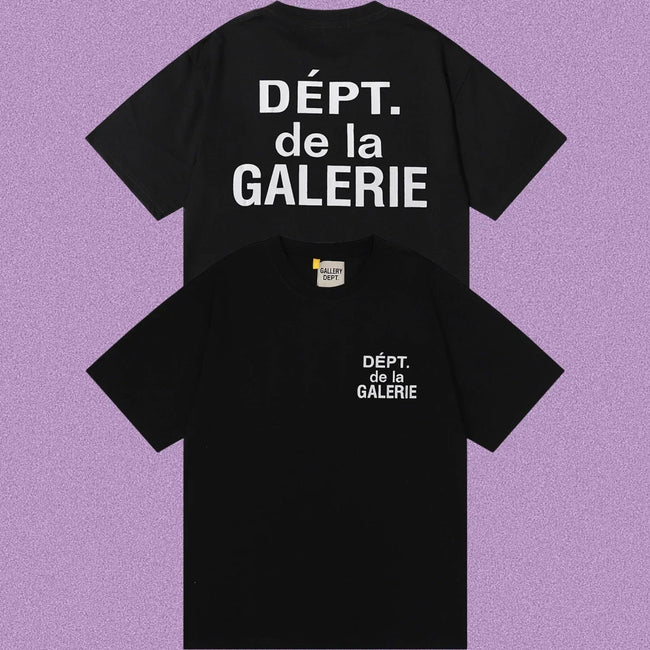 Gallery Dept. DÉPT. de la GALERIE Short Sleeve T-Shirt - Black Hover Image