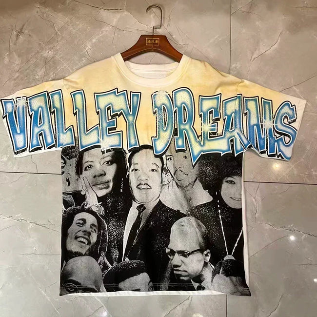 Valleydream Cream Valley Dreams Portrait Retro Graphic Tee Hover Image