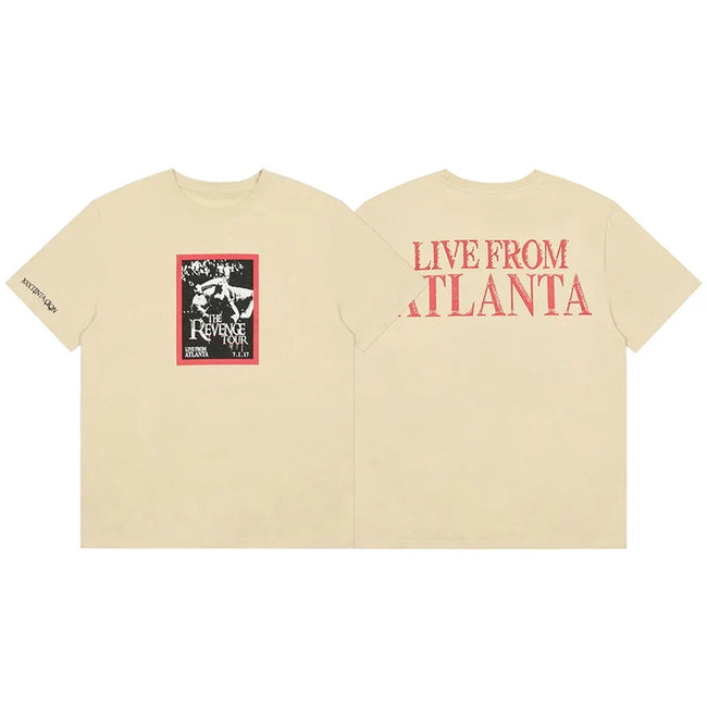 Revenge Tour Live From Atlanta Poster Graphic Short Sleeve T-Shirt Hover Image