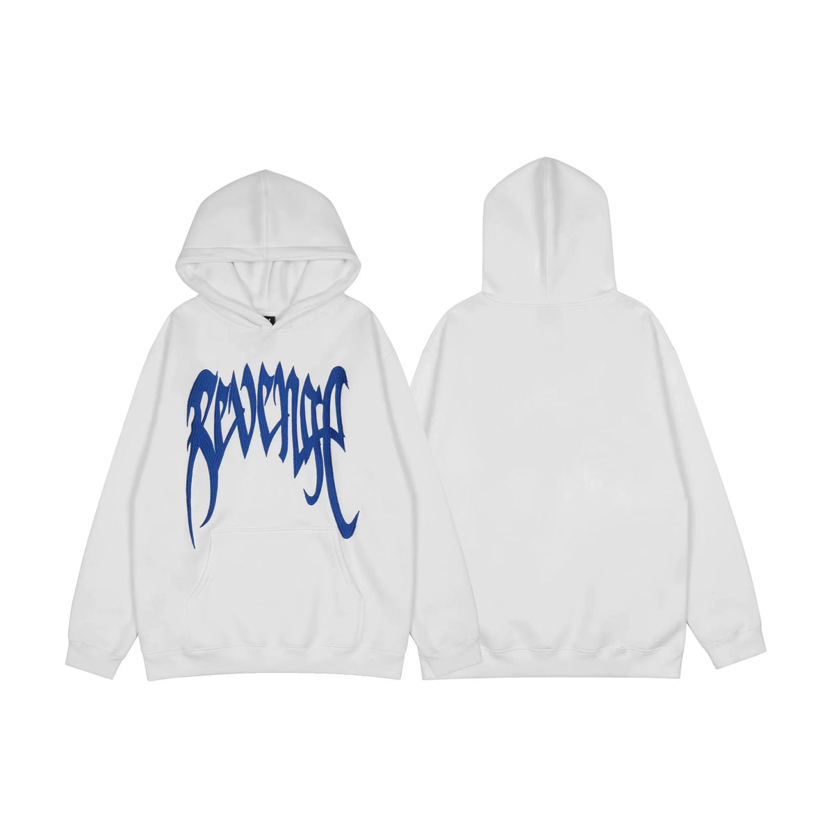 Revenge White Arch Logo Pullover Hoodie