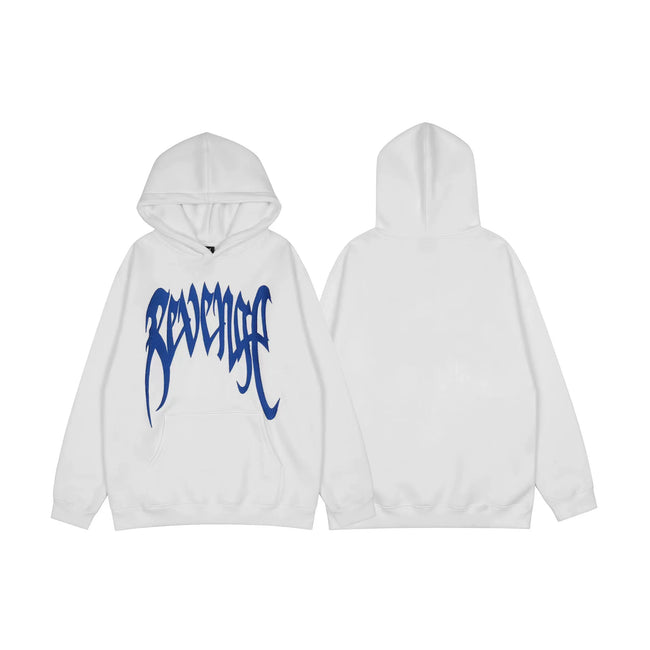 Revenge White Arch Logo Pullover Hoodie Hover Image