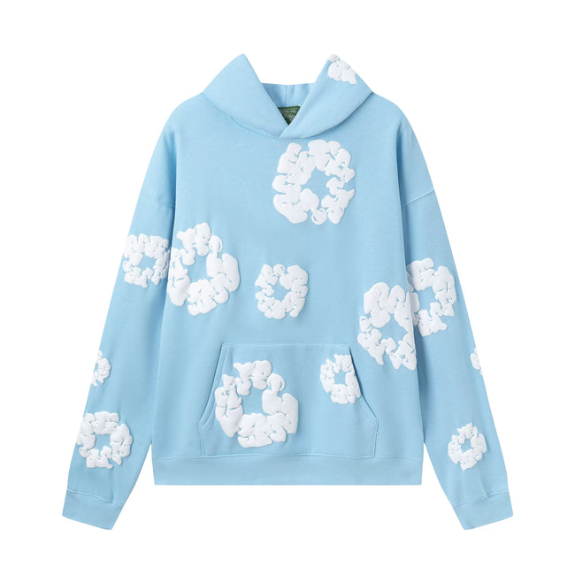 Denim Tears Cotton Wreath Hoodie - Sky Blue Hover Image