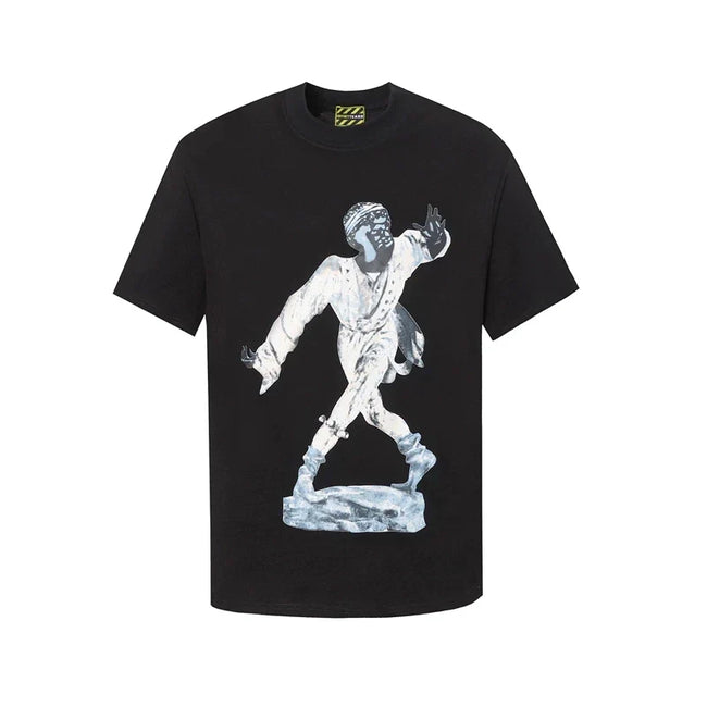 Denim Tears Art Graphic T-Shirt - Black/Dancing Statue Hover Image