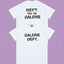 Gallery Dept. Galerie Dépt. Short Sleeve T-Shirt - White/Black