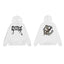 Revenge Angel / Religious Circle Arch Logo Pullover Hoodie White