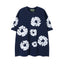 Denim Tears Cotton Wreath T-Shirt - Navy Blue
