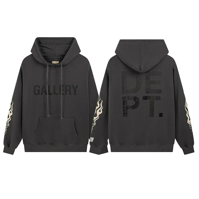 Gallery Dept DEPT. Graphic Charcoal Hoodie Hover Image