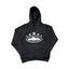 Black Vintage Star Graphic Hoodie – Oversized Streetwear Pullover Sweatshirt