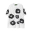 Denim Tears Cotton Wreath T-Shirt - White/Black