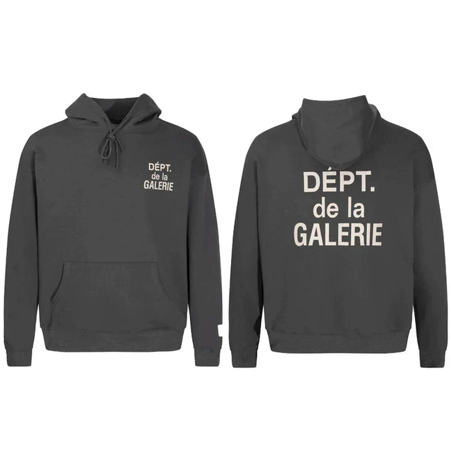 Gallery Dept Dept de la Galerie Charcoal Hoodie Hover Image
