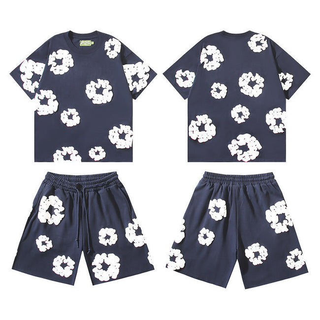 Denim Tears Cotton Wreath Set - Navy Blue Hover Image