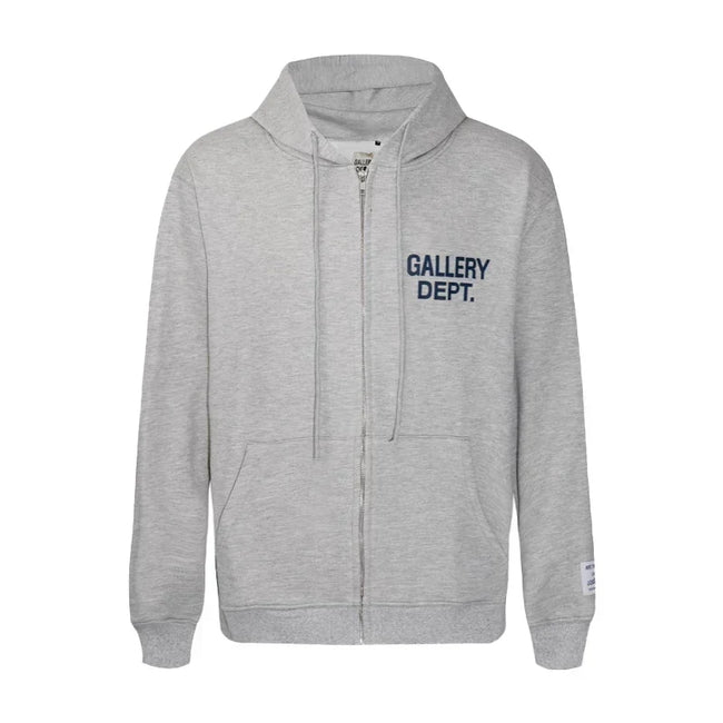 Gallery Dept. Minimalist Logo Zip-Up Hoodie Main Image