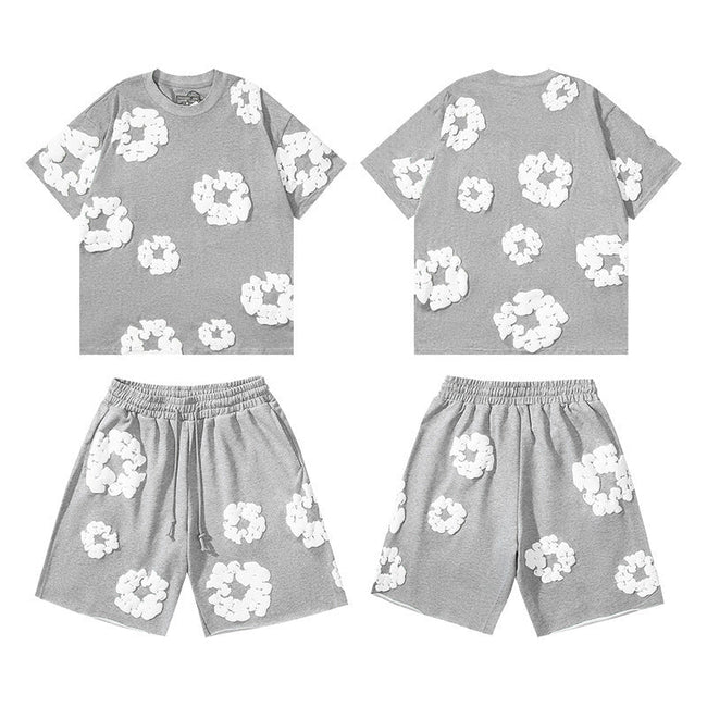 Denim Tears Cotton Wreath Set - Grey Hover Image
