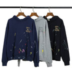 Gallery Dept. Paint Splatter Logo Hoodie