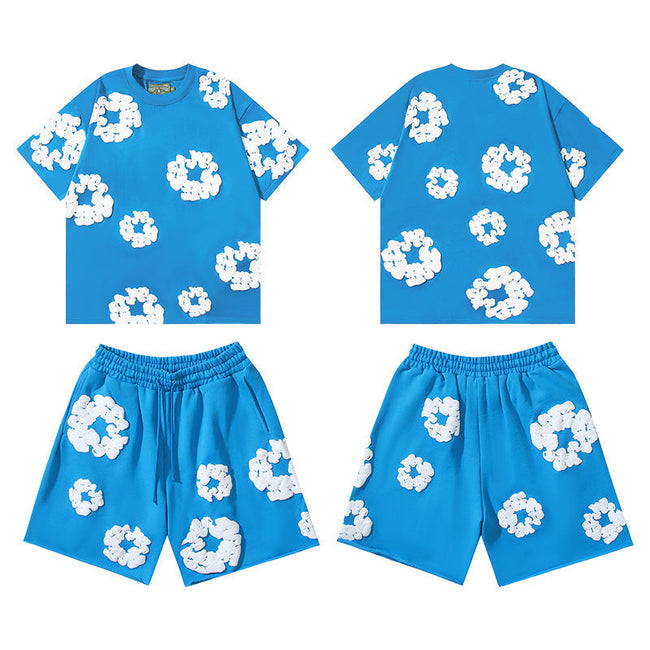 Denim Tears Cotton Wreath Set - Bright Blue Hover Image