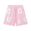 Denim Tears Cotton Wreath Shorts - Pink