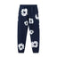 Denim Tears Cotton Wreath Sweatpants - Navy Blue