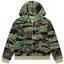 Denim Tears Camo Cotton Wreath Full Zip-Up Hoodie - Green Camo