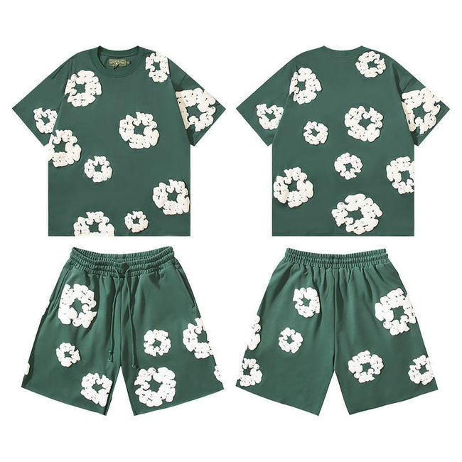 Denim Tears Cotton Wreath  Set - Forest Green Hover Image