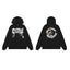 Revenge Angel / Religious Circle Arch Logo Pullover Hoodie Black