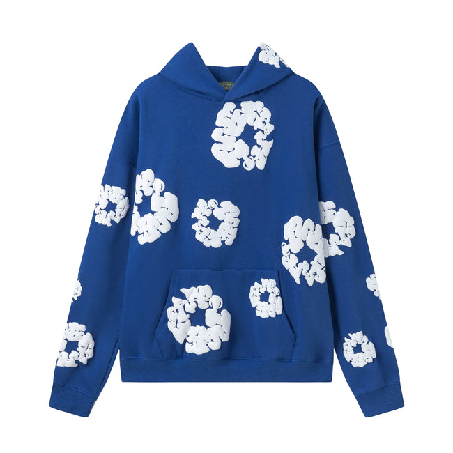 Denim Tears Cotton Wreath Hoodie - Royal Blue Hover Image