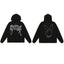Revenge x Playboy Rhinestone / Outline Bunny Arch Logo Pullover Hoodie Black