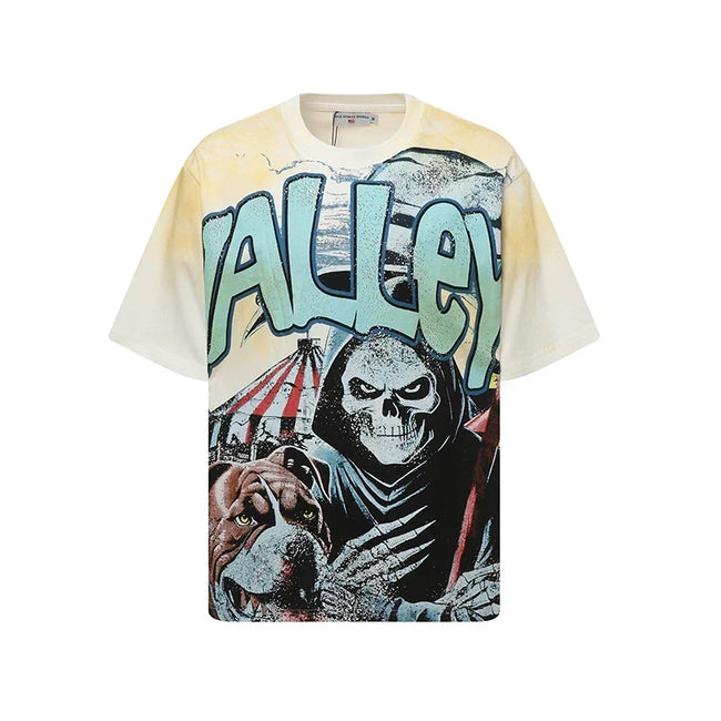 Valleydream Cream Valleydream Mike Tyson Retro Boxing Graphic T-Shirt Hover Image